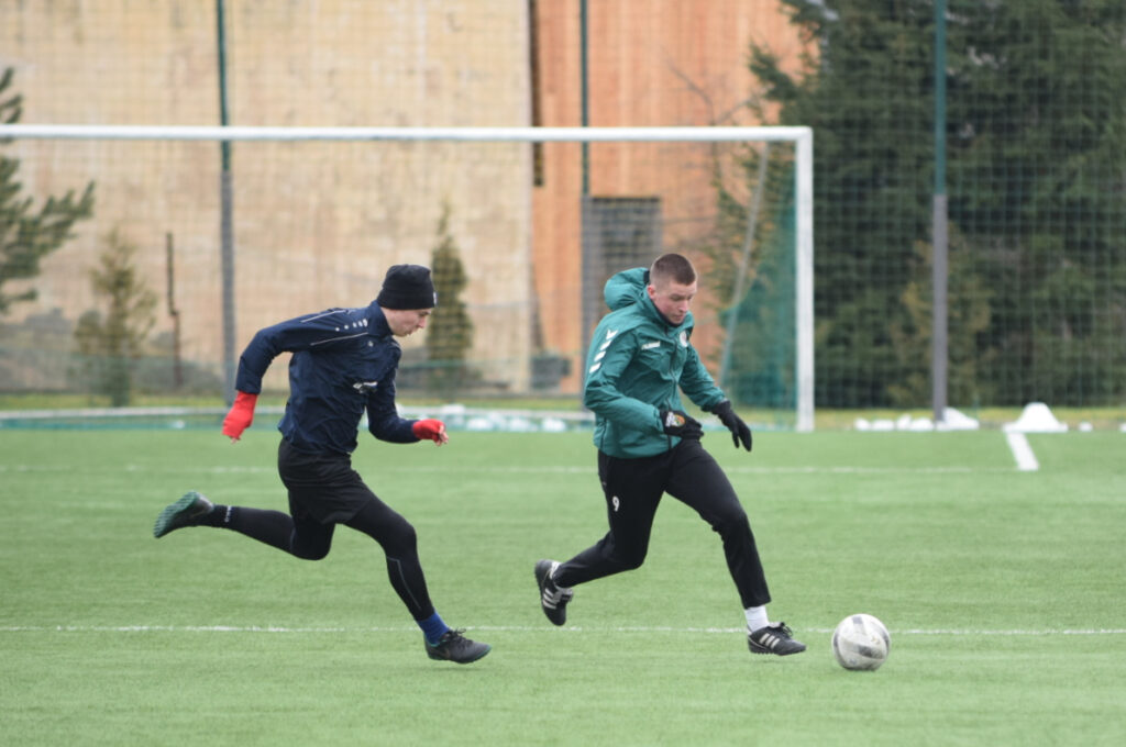 Trzy bramki w trzecim sparingu