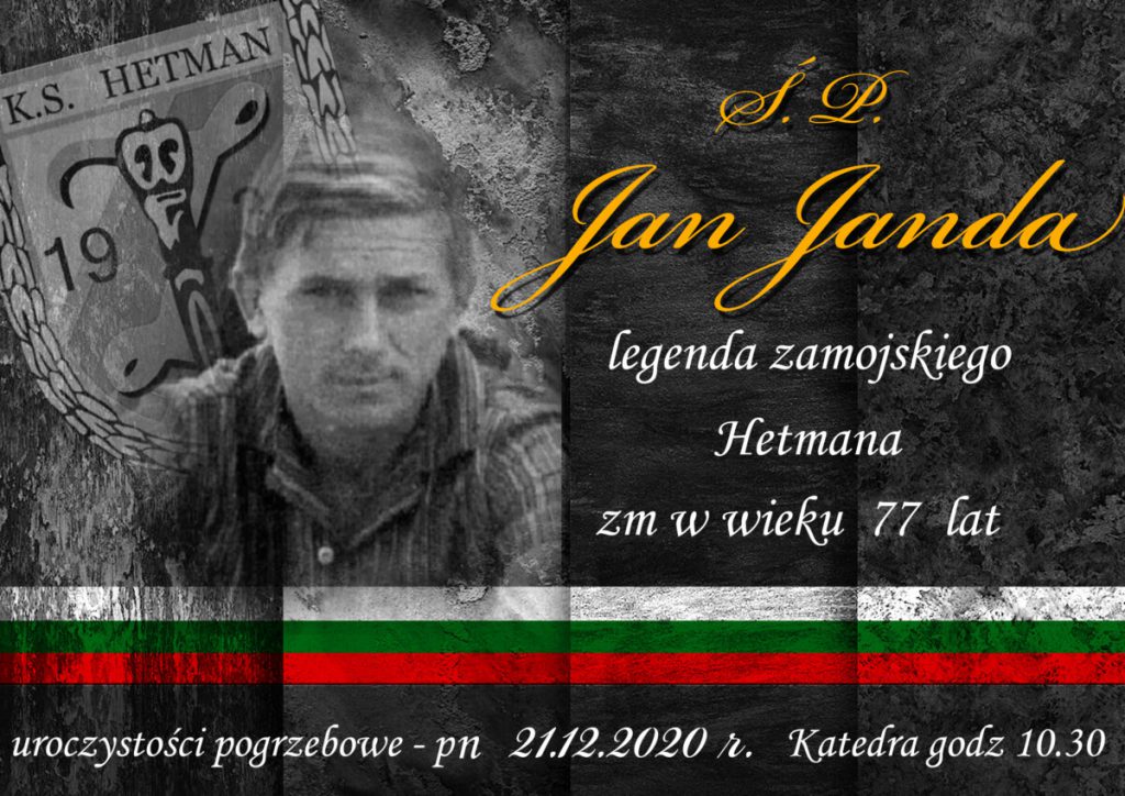 ODSZEDŁ JAN JANDA
