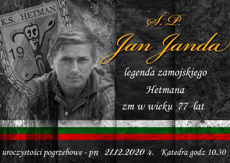 ODSZEDŁ JAN JANDA
