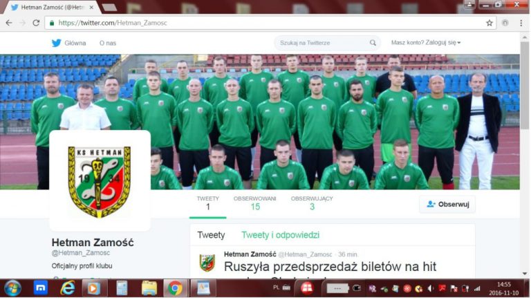 Zapraszamy do twittowania