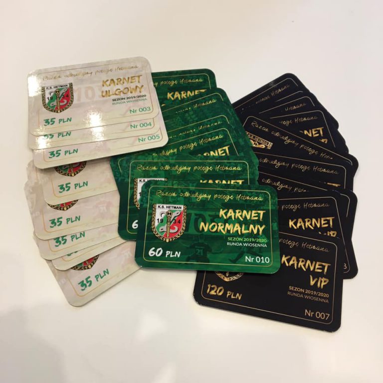 Karnety w sprzedaży
