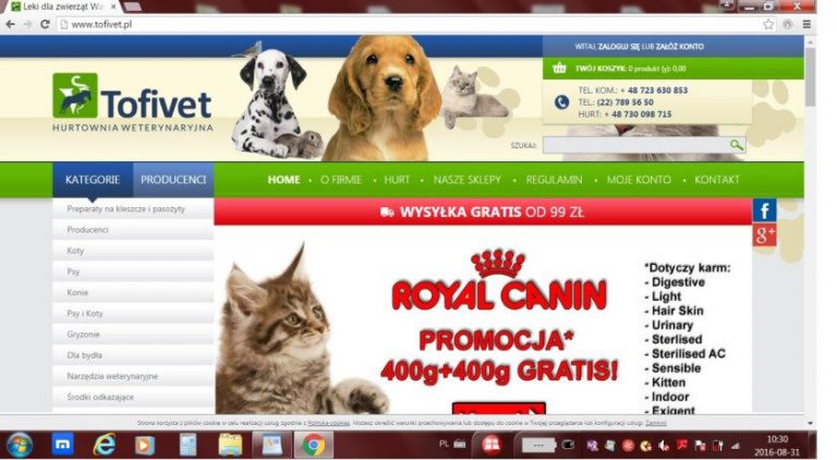 „Tofivet” dołącza do konkursu paragonowego